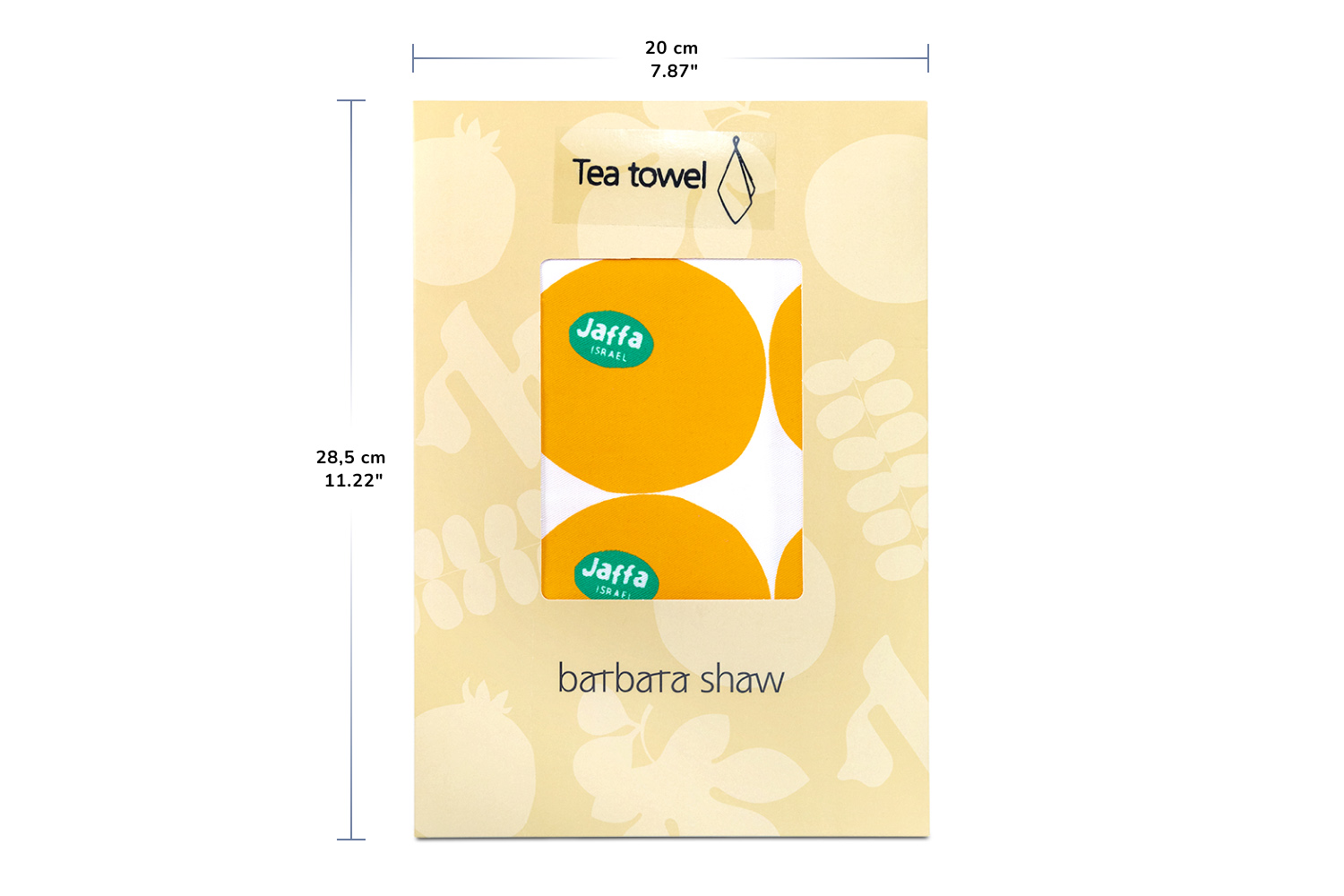 Jaffa Orange Dish Towel